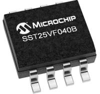 SST25VF040B-50-4I-SAF-T, Microchip
