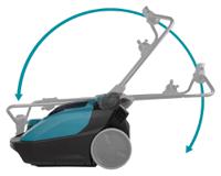 VS001GZ Makita Vacuum Sweeper XGT Black, Blue SweeperMakita