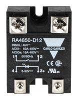 Carlo Gavazzi RA 48 Series Solid State Relay, 50 A Load, Panel Mount, 530 V ac Load, 32 V dc Control