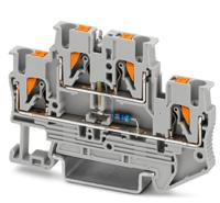 3211472 Phoenix Contact  PTTB 2.5-LA 230 Series Grey, 0.14 → 4mm², Push In Termination