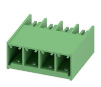 1054548 Phoenix Contact, 7.62mm Pitch, PC 6, 4 Way, Pluggable Terminal Block, Header, Plug-In,