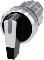 3SU1052-2CM60-0AA0 Siemens SIRIUS ACT 3SU10 Series 3 Position Selector Switch Head, 22mm Cutout, White Handle