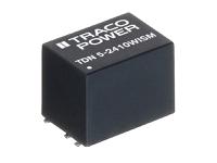 TDN-5-0913WISM TRACOPOWER TDN 5WISM 5W Isolated DC-DC Converter Surface Mount, Vin 4.5 → 13.2 V dc, Vout 15V dc