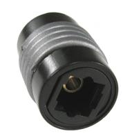 RS PRO A/V Connector Adapter, Female TOSLINK to Female TOSLINK