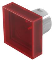 Indicator Lens Flat Style, Red, 20mm Long