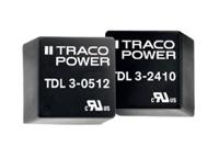 TDL-3-0512 TRACOPOWER TDL 3 3W Isolated DC-DC Converter Through Hole, Vin 4.5 → 10 V dc, Vout 12V dc