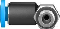 QSML-M5-4-100 Festo Threaded-to-Tube Pneumatic Elbow Threaded-to-Tube Adapter M5 to