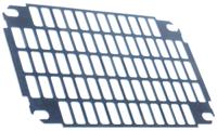 NSYMR32 Schneider Electric PanelSeT Series Steel Perforated Mounting Plate, 2mm H, 154mm W, 255mm L for Use with Spacial CRN