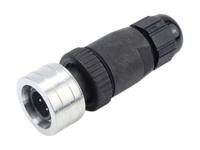 1200850003 Brad from Molex Cable Mount Circular Connector, 4 Contacts, M12 Connector