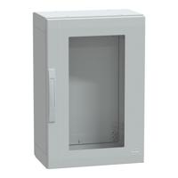 NSYPLA753TG Schneider Electric Thalassa Series Fibreglass Reinforced Polyester Single-Door-Door Floor Standing Enclosure,