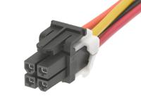 45135-0401 Molex Mini-Fit Jr 45135 Series Number Wire to Board Cable Assembly 2 Row, 4 Way 2 Row 4 Way, 150mm