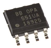 OPA551UA Texas Instruments , Power, Op Amp, 3MHz, 8-Pin SOIC