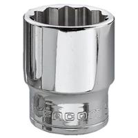 J-13 Facom 13mm Socket With 3/8 in Drive , Length 30 mm