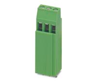 1723195 Phoenix Contact MK3DSH 3/ 3-5.08 Series PCB Terminal Block, 3-Contact, 5.08mm Pitch, Through Hole Mount, Screw
