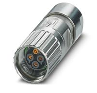1629042 Phoenix Contact Cable Mount Industrial Circular Connectors, 4 Contacts, 17 mm Connector, Socket