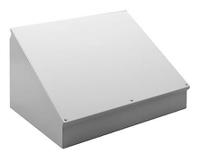 1488LN13 1488 Sloped Front Enclosure, Grey, Steel, 508 x 610 x 334mm