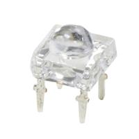 R20WHT-F-0160 Bivar Orca R 6000K White High-Power LED, 4-Pin Super Flux Dome Through Hole package