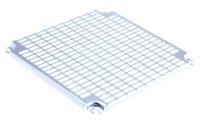 NSYMR44 Schneider Electric PanelSeT Series Steel Perforated Mounting Plate, 2mm H, 345mm W, 351mm L for Use with Spacial CRN