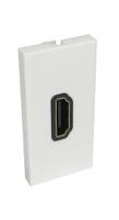 RS PRO 25 mm 1 Way Female HDMI Audio & Video Faceplate