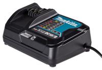 Makita DC10SB Battery Charger, 10.8V for use with BL1016, BL1021B, BL1041B, UK Plug