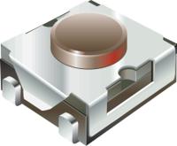 Bourns White Push Button Tactile Switch, SPST 100 mA 4.8mm Surface Mount