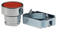 205-2354 RS PRO Flush Red Push Button Head - Momentary, 22mm Cutout, Round