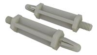 304-262 RS PRO Nylon 66 Snap-In Spacer for 4mm PCB Hole
