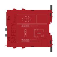 XPSUAK12AP Schneider Electric Harmony XPS/ Preventa XPS XPSU 8 Auxiliary Contacts Safety Relay 24V ac/dc, Dual-Channel 3 Safety
