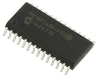 PIC18F2685-I-SO Microchip PIC18F2685-I/SO, 8bit PIC Microcontroller, 40MHz, 96 kB, 1024 B Flash, 28-Pin SOIC