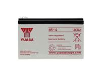 NP7-12 Yuasa 12V Faston 4.8mm Sealed Lead Acid Battery, 7Ah