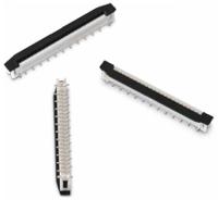 686120183822 Wurth Elektronik WR-FPC 1mm Pitch 20 Way Vertical SMT Female FPC Connector, ZIF Vertical Contact