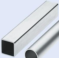 Square Galvanised Steel Metal Tube, 2m L, 30mm W, 30mm H