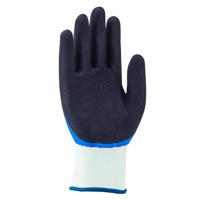 6027807 Uvex Black, Blue Polyamide Abrasion Resistant Work Gloves, Size 7, NBR Coating