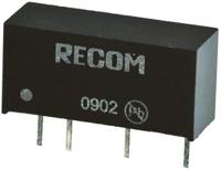 RH-0512D Recom RH 1W Isolated DC-DC Converter Through Hole, Vin 4.5 → 5.5 V dc, Vout ±12V dc, I/O isolation 3kV dc