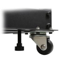 4POSTRACK15U 15U Server Rack With Steel 4-Post Frame in Black