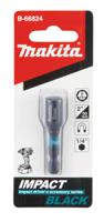 B-66824 Makita 6mm, 1/4 in Drive Impact Socket Hexagon, 50 mm length