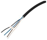 XS3F-LM8PVC4S2M Omron, XS2F/XS3F/XS5F/W/C, XW3D, Y92E Series, Straight Socket to Unterminated Connector, 4 Core 2m Cable