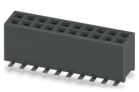 1156835 Phoenix Contact 27D/ 20-SV- 490-1-BR, FQ 1 Series Surface Mount Socket Strip, 2-Row, 1.27mm Pitch, SMD Termination