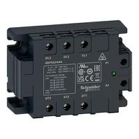 SSP3A250BDT Schneider Electric 50 A 3P-NO Solid State Relay, AC Switching, Panel Mount SCR, 530 V ac Maximum Load