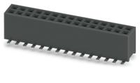 1156838 Phoenix Contact 27D/ 30-SV- 490-1-BR, FQ 1 Series Surface Mount Socket Strip, 2-Row, 1.27mm Pitch, SMD Termination