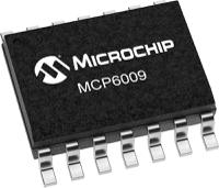 MCP6009-E/SL Microchip, Operational Amplifier, 1 MHz, 14-Pin 5.5 V SOIC