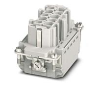 1407729 Phoenix Contact Heavy Duty Power Connector Insert, 16A, Female, HC-B10 Series, 10 Contacts