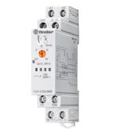 136100240000 Finder DIN Rail Monostable Relay, 12 → 24V ac/dc Coil, 16A Switching Current, SPDT