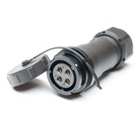 303-944 RS PRO Industrial Circular Connectors, 4 Contacts, In-line, SY21 Connector, Socket, Female, IP67