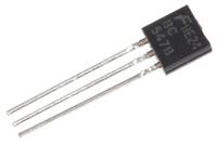 BC547B onsemi  NPN Transistor, 100 mA, 45 V, 3-Pin TO-92