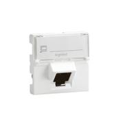 0-765-05 Legrand Mosaic Series RJ45 Socket, Flush Mount, Cat6