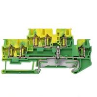 8WH2023-0CF07 Siemens 8WH Series Green, Yellow Din Rail Terminal, 2.5mm², 2-Level, Spring Termination, CSA