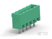 1-2351885-6 TE Connectivity Buchanan Series Pluggable Terminal Block, 16-Contact, 5 mm Pitch, 1-Row
