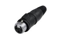 RCX3F-Z-000-0 Socket Mount XLR Connector, Female, IP65, 3 Way