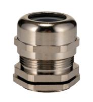 52003550+52015830 Lapp SKINTOP Series Metallic Nickel Plated Brass Cable Gland, PG29 Thread, 10.5mm min., 20mm max., IP68